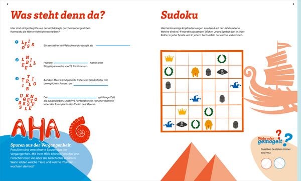 Produktbild: WAS IST WAS R&auml;tseln und Stickern: Geschichte