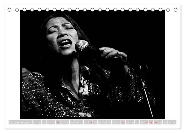 Produktbild: Jazz Ladies in der alten Schmiede (Tischkalender 2026 DIN A5 quer), CALVENDO Monatskalender