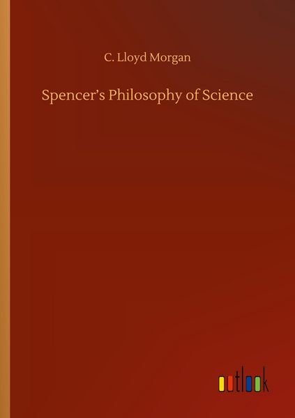 Produktbild: Spencer's Philosophy of Science
