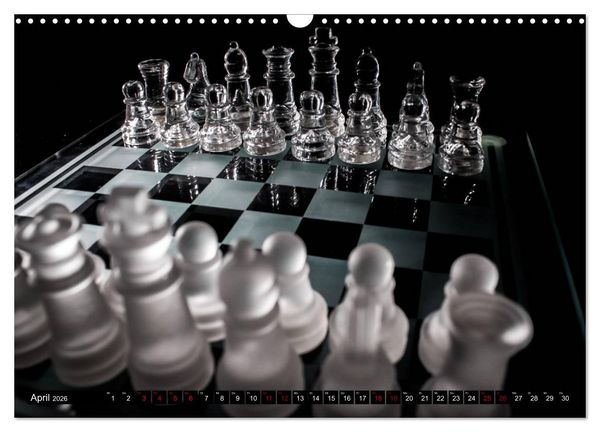 Produktbild: SCHACH - Spiel der K&ouml;nige (Wandkalender 2026 DIN A3 quer), CALVENDO Monatskalender