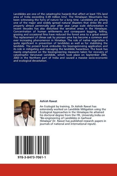 Produktbild: Bioengineering: An Integrated Technique for Landslide Management