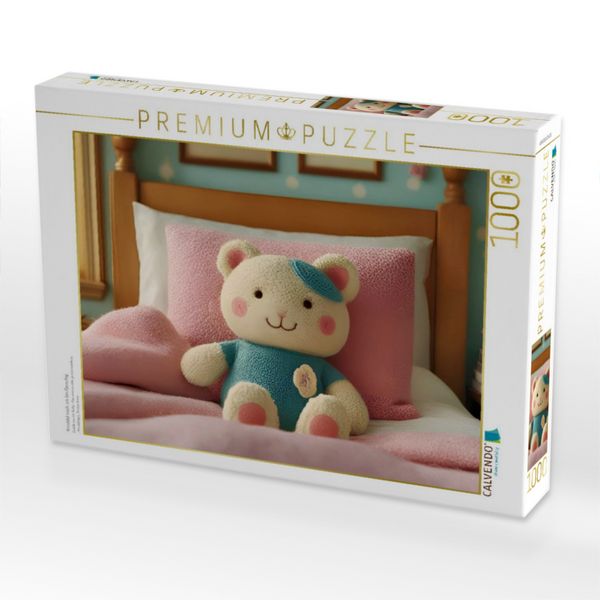 Produktbild: CALVENDO Puzzle Knuddel mich, ich bin flauschig. | 1000 Teile Lege-Gr&ouml;&szlig;e 64x48cm Foto-Puzzle f&uuml;r gl&uuml;ckliche Stunden