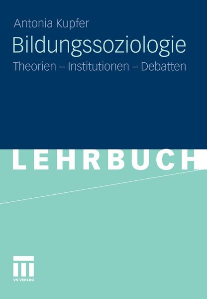 Produktbild: Bildungssoziologie