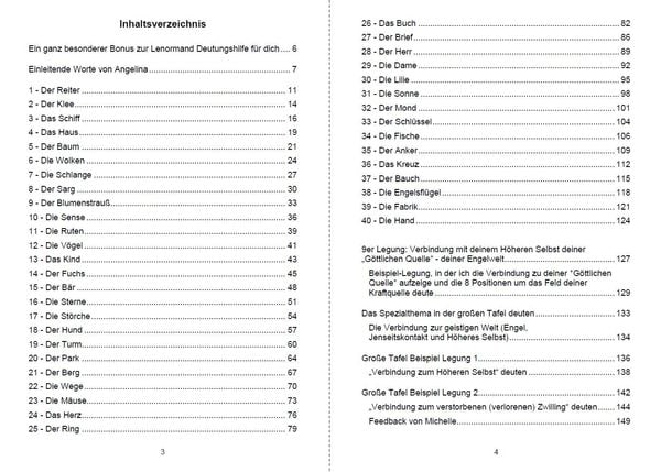 Produktbild: Lenormand Deutung geistige Welt &bdquo;Verbindung mit den Engeln, H&ouml;heres Selbst oder Jenseitskontakt&ldquo;