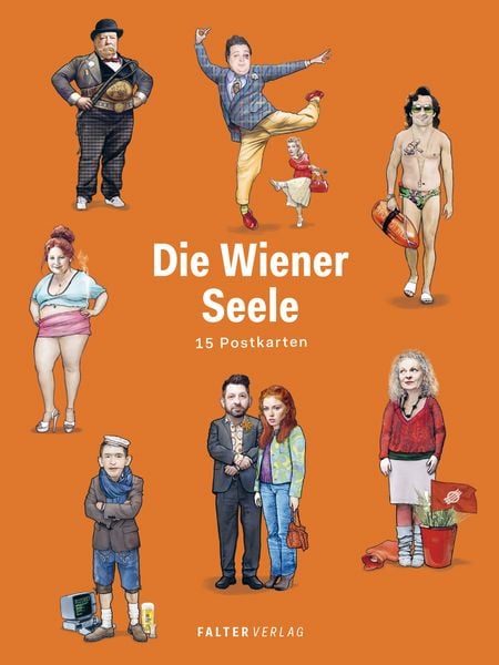 Die Wiener Seele - Postkartenbuch, Buch von , Falter Verlag, 9783991660347