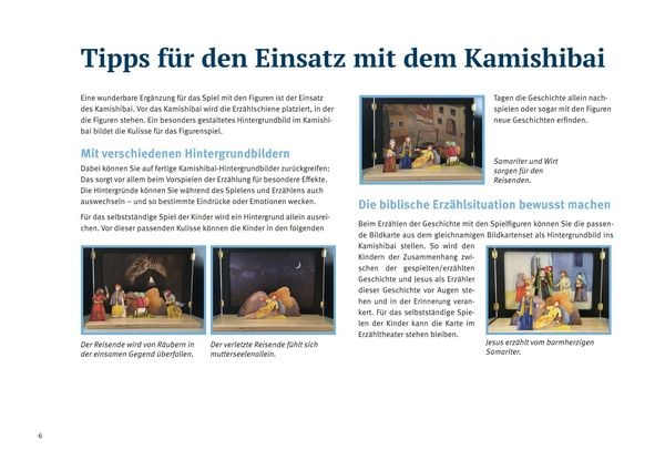 Produktbild: Der barmherzige Samariter. Erz&auml;hlschienen-Figurenset