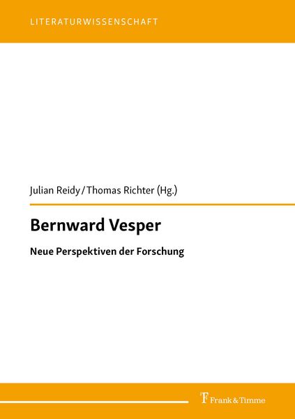 Produktbild: Bernward Vesper