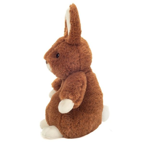 Produktbild: Teddy Hermann 939887 - Hase Luna dunkelbraun, 20 cm, Pl&uuml;sch