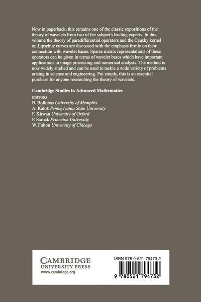 Produktbild: Wavelets