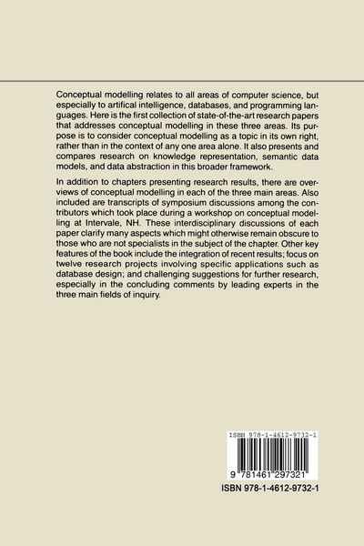 Produktbild: On Conceptual Modelling