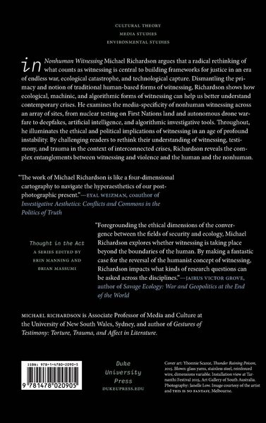 Produktbild: Nonhuman Witnessing