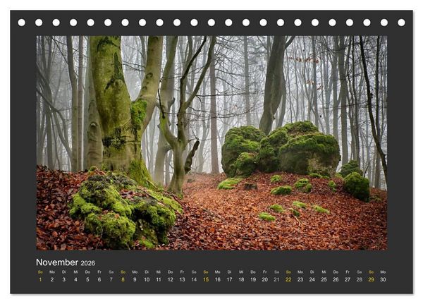 Produktbild: Poesie der Natur (Tischkalender 2026 DIN A5 quer), CALVENDO Monatskalender