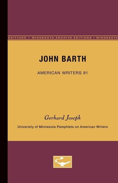 Produktbild: John Barth - American Writers 91