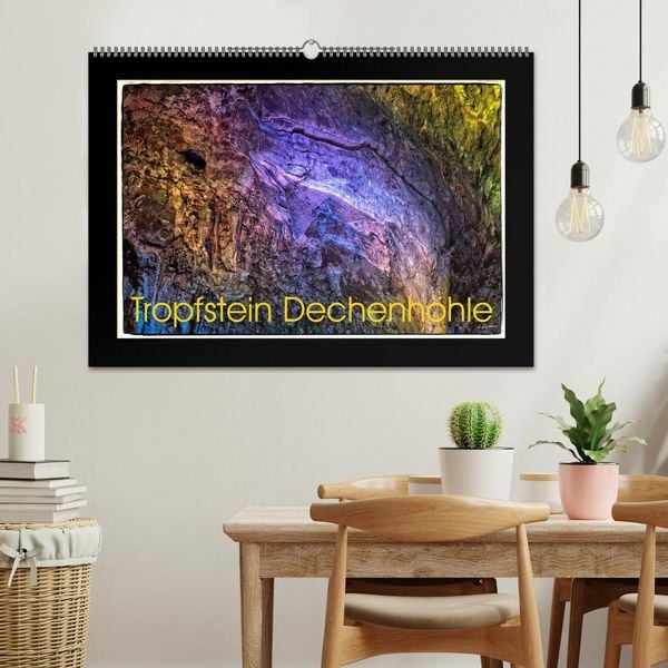 Produktbild: Tropfstein Dechenh&ouml;hle (Wandkalender 2026 DIN A2 quer), CALVENDO Monatskalender