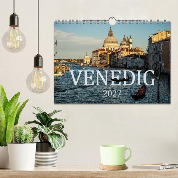 Produktbild: Venedig. Ein Jahr in der Lagunenstadt (Wandkalender 2027 DIN A4 quer), CALVENDO Monatskalender