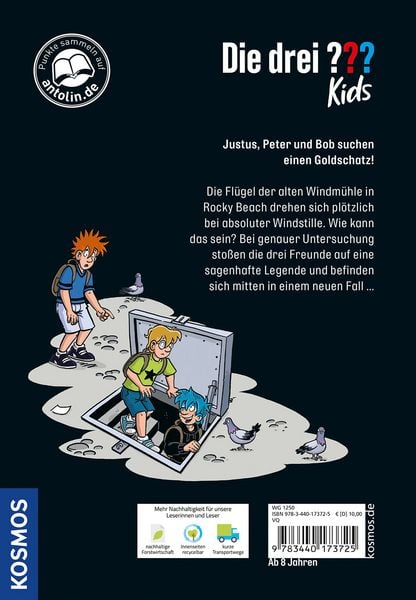 Produktbild: Die drei ??? Kids, 93, Die Geisterm&uuml;hle