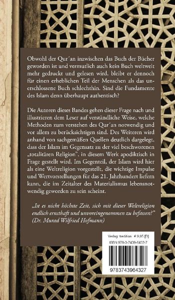 Produktbild: Islam &ndash; Die verkannte Weltreligion