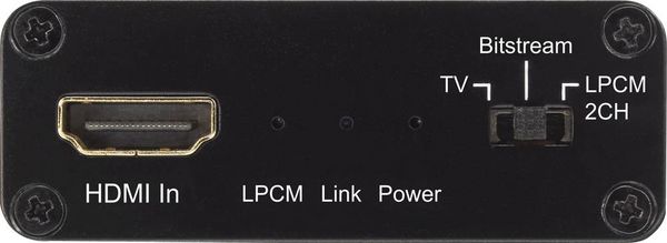Produktbild: SpeaKa Professional Audio Extraktor SP-AE-H/TC-04v2 [HDMI - HDMI, Toslink, Klinke, Cinch] 3840 x 2160 Pixel