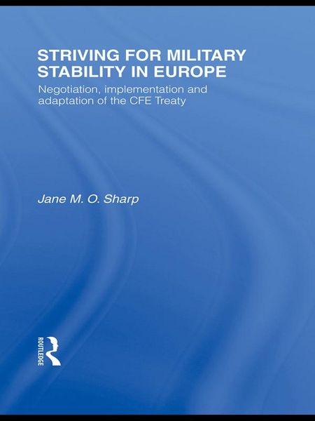 Produktbild: Striving for Military Stability in Europe