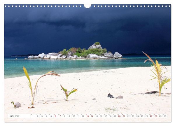 Produktbild: Indonesien pur und sch&ouml;n (Wandkalender 2026 DIN A3 quer), CALVENDO Monatskalender