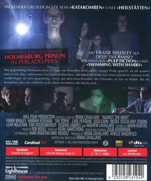 Produktbild: Against the Night,1 DVD