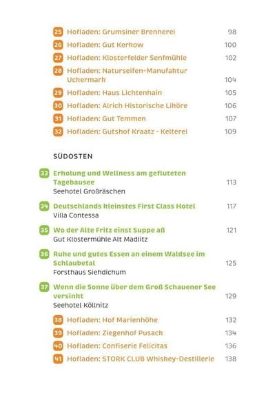 Produktbild: Sehnsuchtsorte in Brandenburg