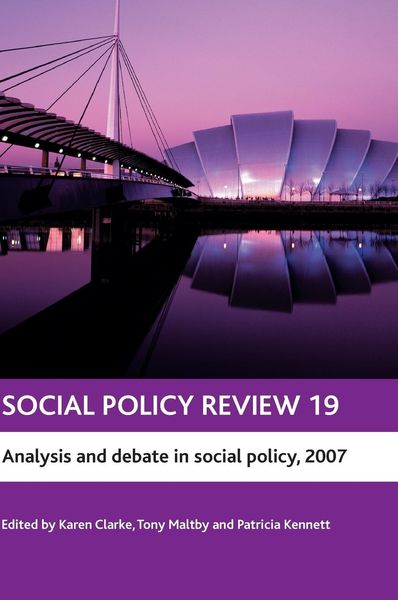 Produktbild: Social Policy Review 19