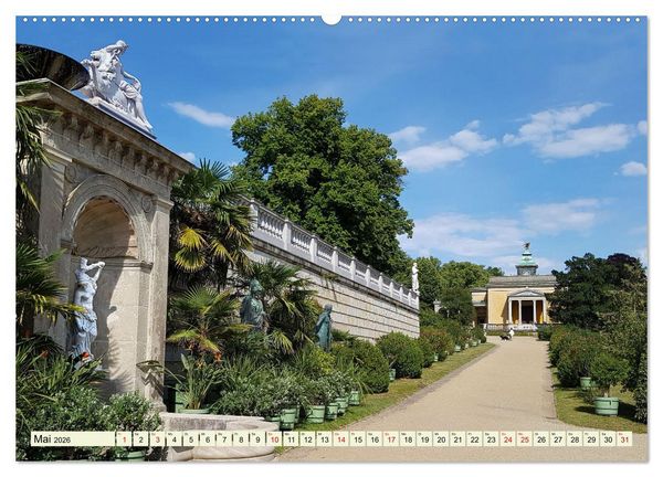 Produktbild: Im Park von Sanssouci - Spaziergang durch die Jahreszeiten (Wandkalender 2026 DIN A2 quer), CALVENDO Monatskalender