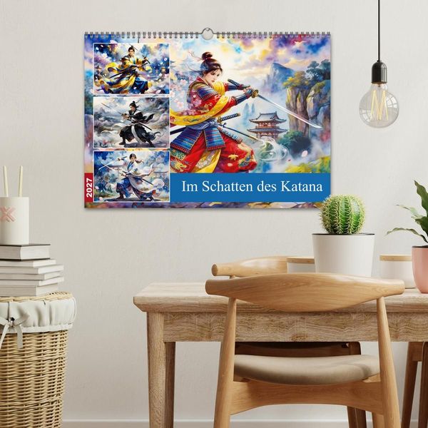 Produktbild: Im Schatten des Katana (Wandkalender 2027 DIN A3 quer), CALVENDO Monatskalender