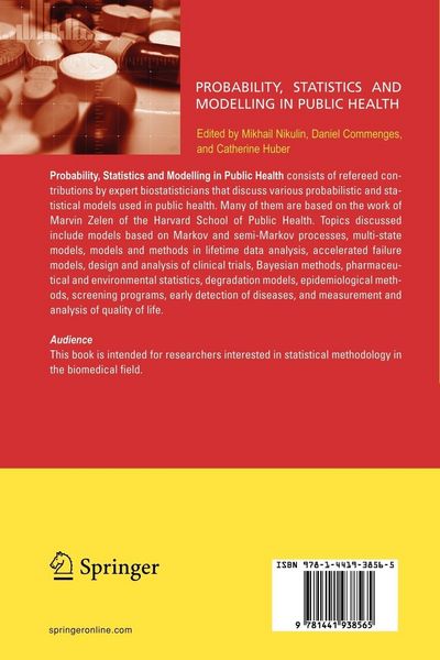 Produktbild: Probability, Statistics and Modelling in Public Health