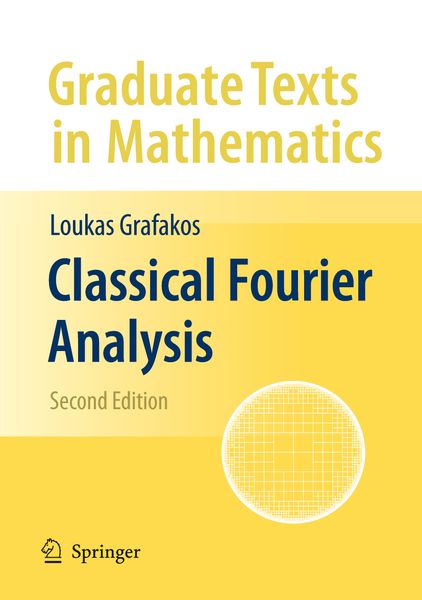 Produktbild: Classical Fourier Analysis