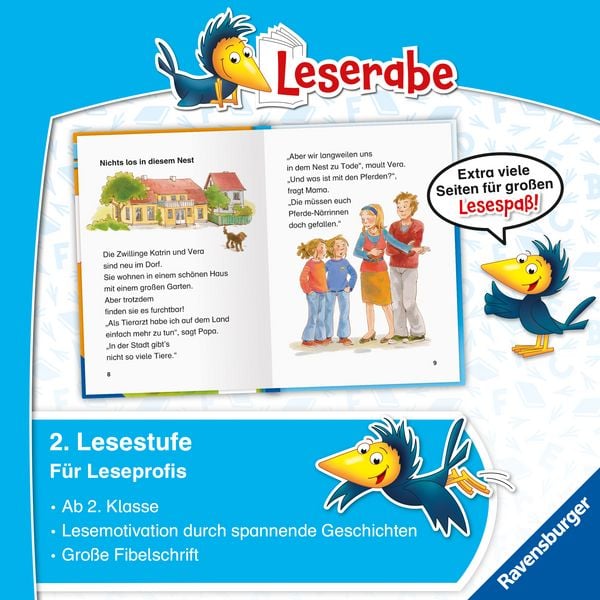 Produktbild: Leserabe Sonderausgaben - Erstlesegeschichten f&uuml;r M&auml;dchen in der 2. Klasse