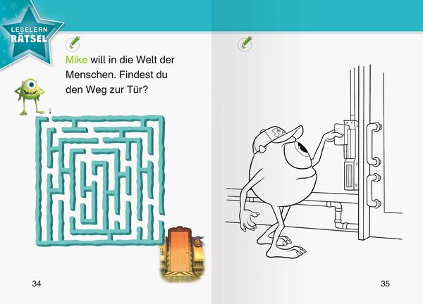 Produktbild: Leselernstars: Disney / Pixar Die Monster Uni - Erste Stunde Monsterkunde