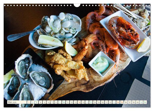 Produktbild: Algarve real - Impressionen aus Olh&atilde;o und Tavira (Wandkalender 2026 DIN A3 quer), CALVENDO Monatskalender