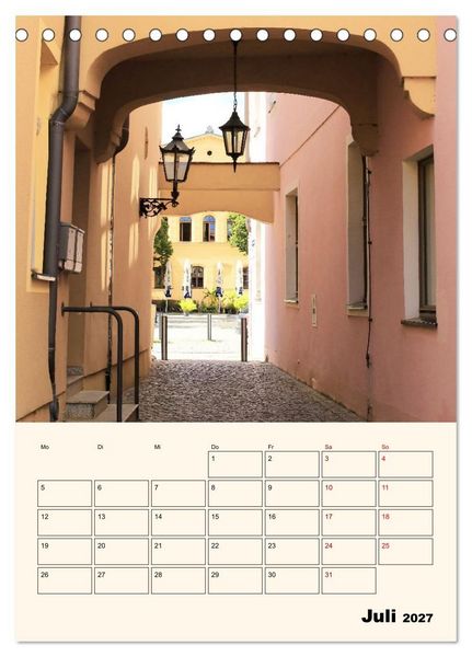 Produktbild: Luckau &ndash; Herz der Niederlausitz (Tischkalender 2027 DIN A5 hoch), CALVENDO Monatskalender
