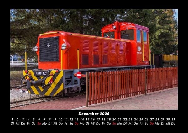 Produktbild: Z&uuml;ge 2026 Fotokalender DIN A3