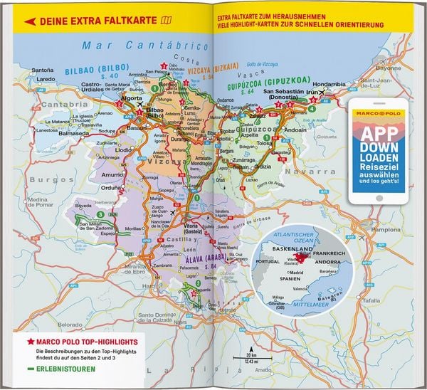 Produktbild: MARCO POLO Reisef&uuml;hrer Baskenland, Bilbao