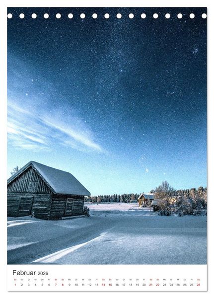 Produktbild: Finnland - Bezaubernde Sch&ouml;nheit. (Tischkalender 2026 DIN A5 hoch), CALVENDO Monatskalender
