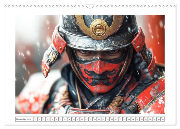 Produktbild: Mein Samurai (Wandkalender 2026 DIN A3 quer), CALVENDO Monatskalender
