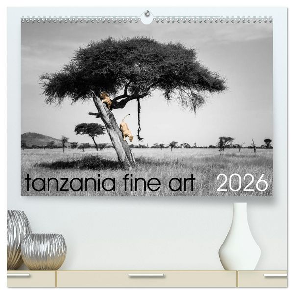 Produktbild: tanzania fine art (High Quality Premium Wall Calendar 2026 DIN A2 landscape),CALVENDO 12 Month Wall Calendar