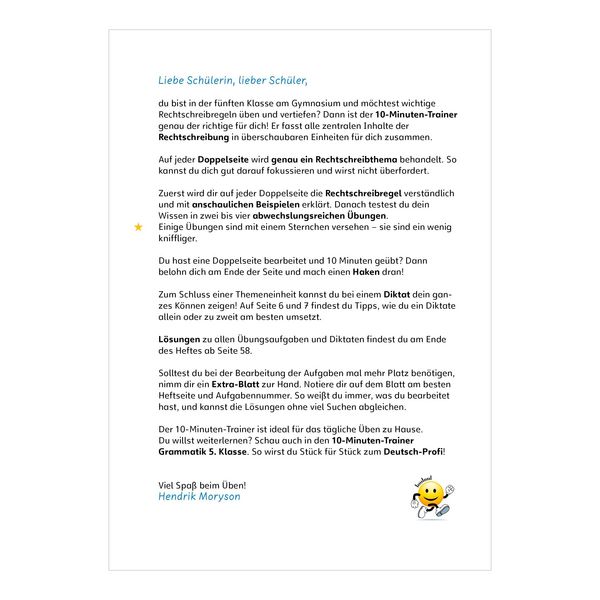 Produktbild: 10-Minuten-Trainer Gymnasium