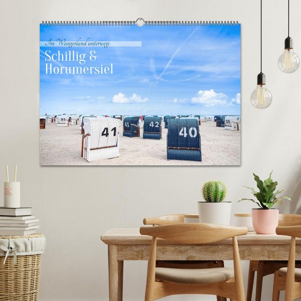 Produktbild: Schillig und Horumersiel - Im Wangerland unterwegs (Wandkalender 2026 DIN A2 quer), CALVENDO Monatskalender