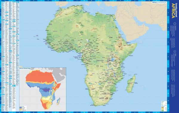 Produktbild: Africa Planning Map
