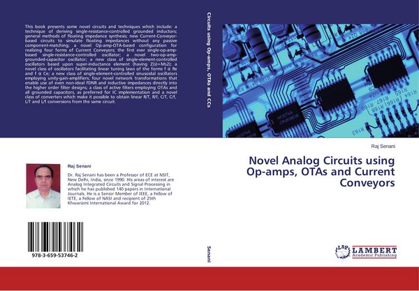 Produktbild: Novel Analog Circuits using Op-amps, OTAs and Current Conveyors