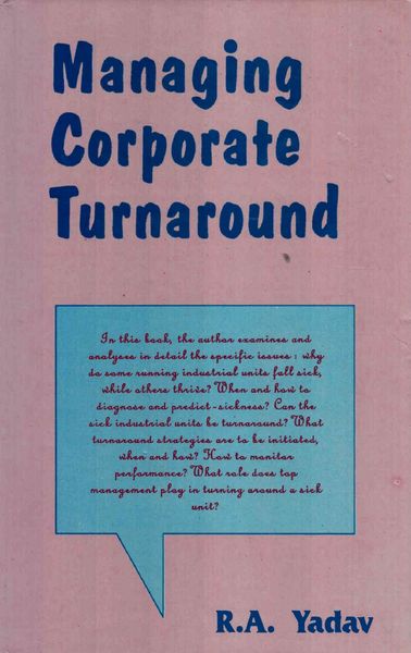 Produktbild: Managing Corporate Turnaround (Text and Cases)