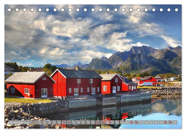 Produktbild: Lofoten Islands, Beauty of Nature (Desk Calendar 2026 DIN A5 landscape), CALVENDO 12 Month DeskCalendar
