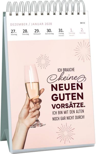 Produktbild: Wochenkalender Mir geht&rsquo;s nicht gut, ich glaub ich hab Montag 2027