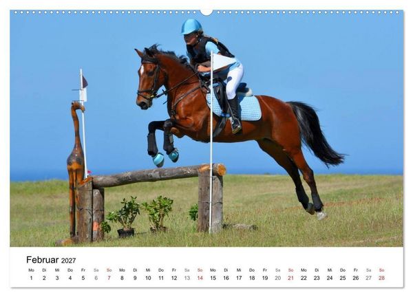 Produktbild: Vielseitigkeitsreiten (Wandkalender 2027 DIN A2 quer), CALVENDO Monatskalender
