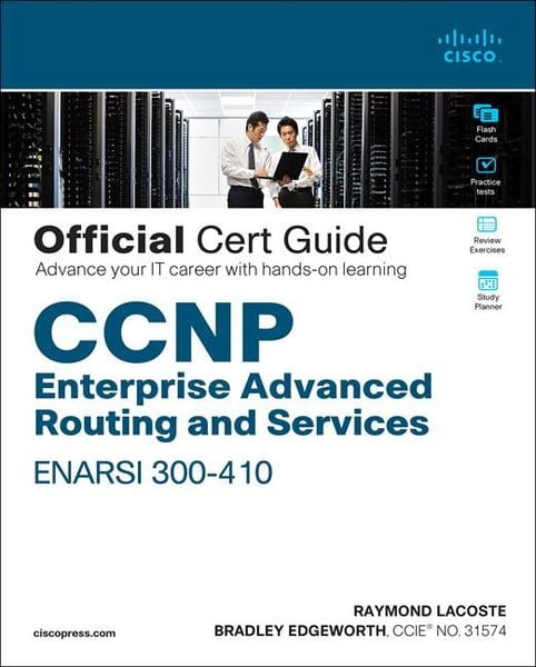 Produktbild: CCNP Enterprise Advanced Routing ENARSI 300-410 Official Cert Guide