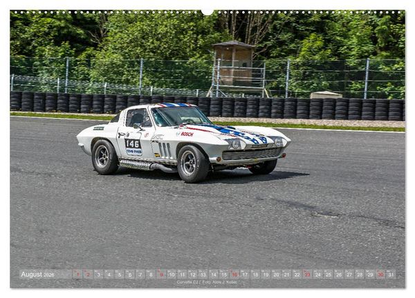 Produktbild: Corvette Racing 2026 (Wandkalender 2026 DIN A2 quer), CALVENDO Monatskalender